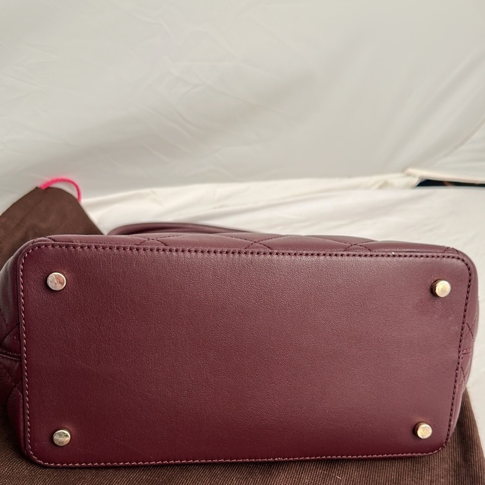 Kate Spade Emerson Place small Gina mulled wine tote bag - Picture 9 of 14